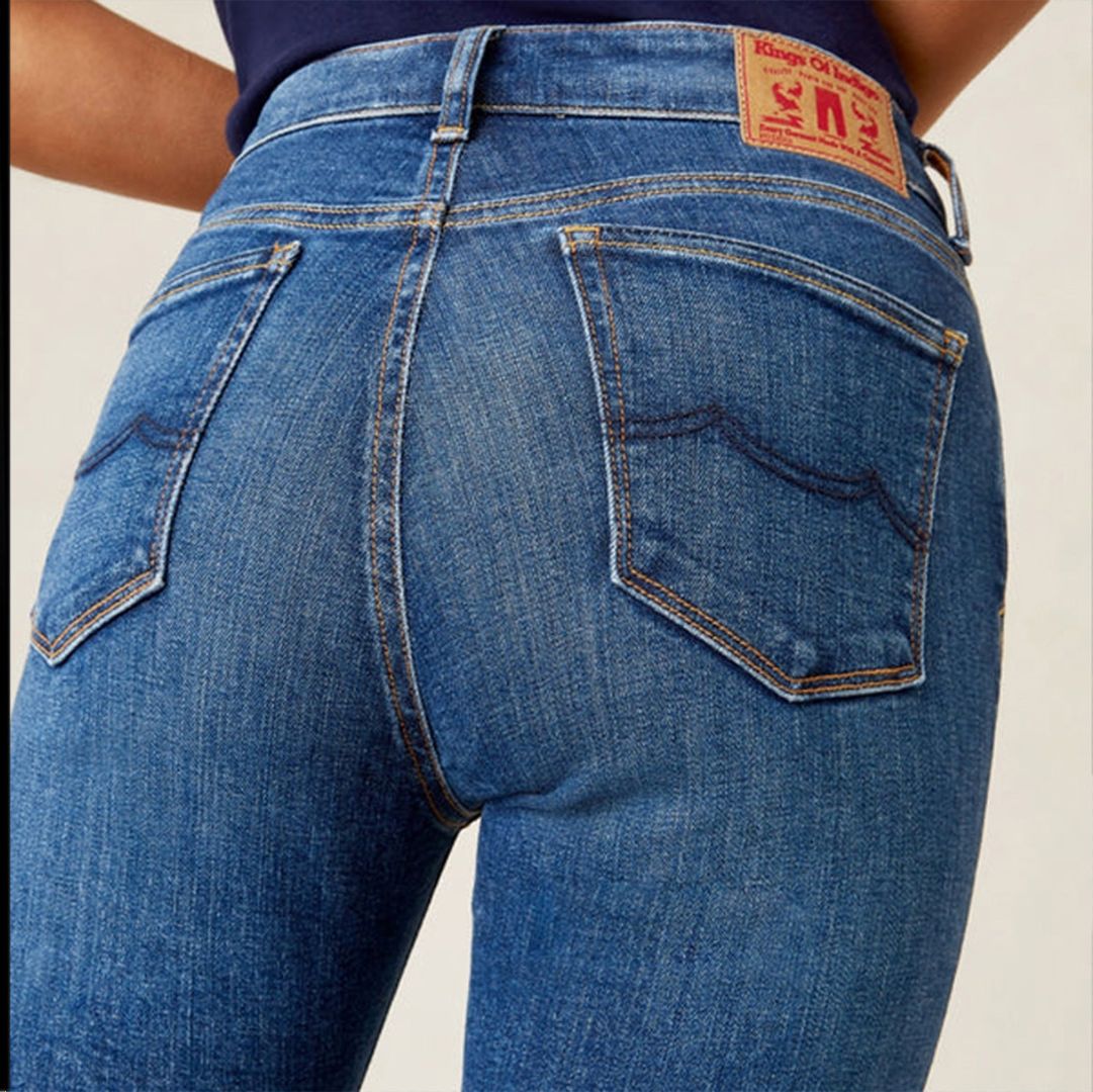 The internet cannot handle these thong jeans