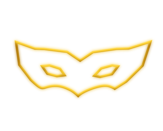 Yellow, Fictional character, Masque, Batman, Logo, Mask, Costume, Superhero, 