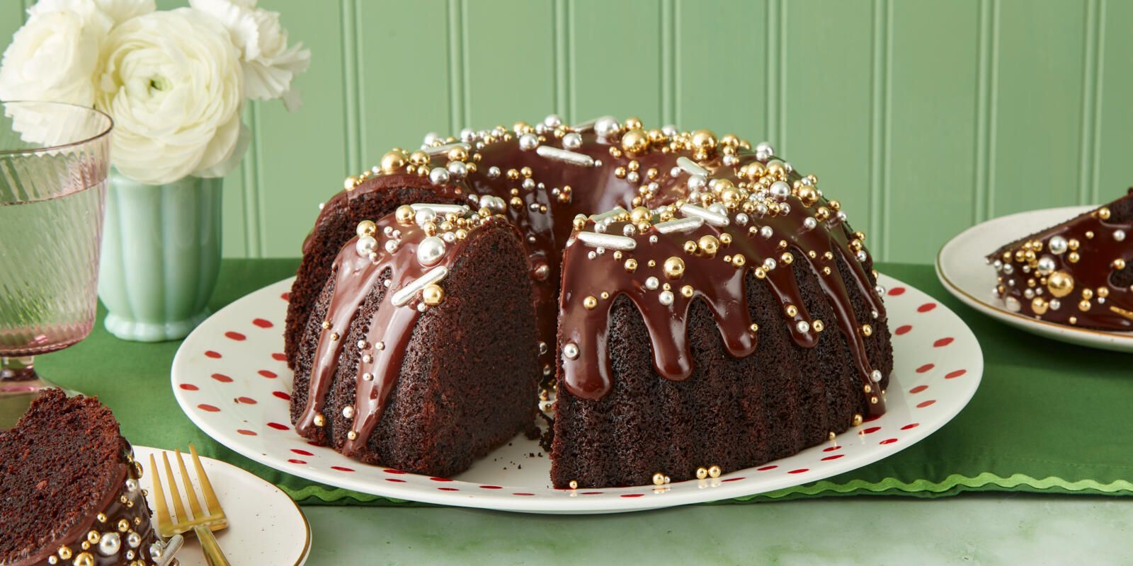 The Best Mini Chocolate Bundt Cake Recipe - Feels Like Home™