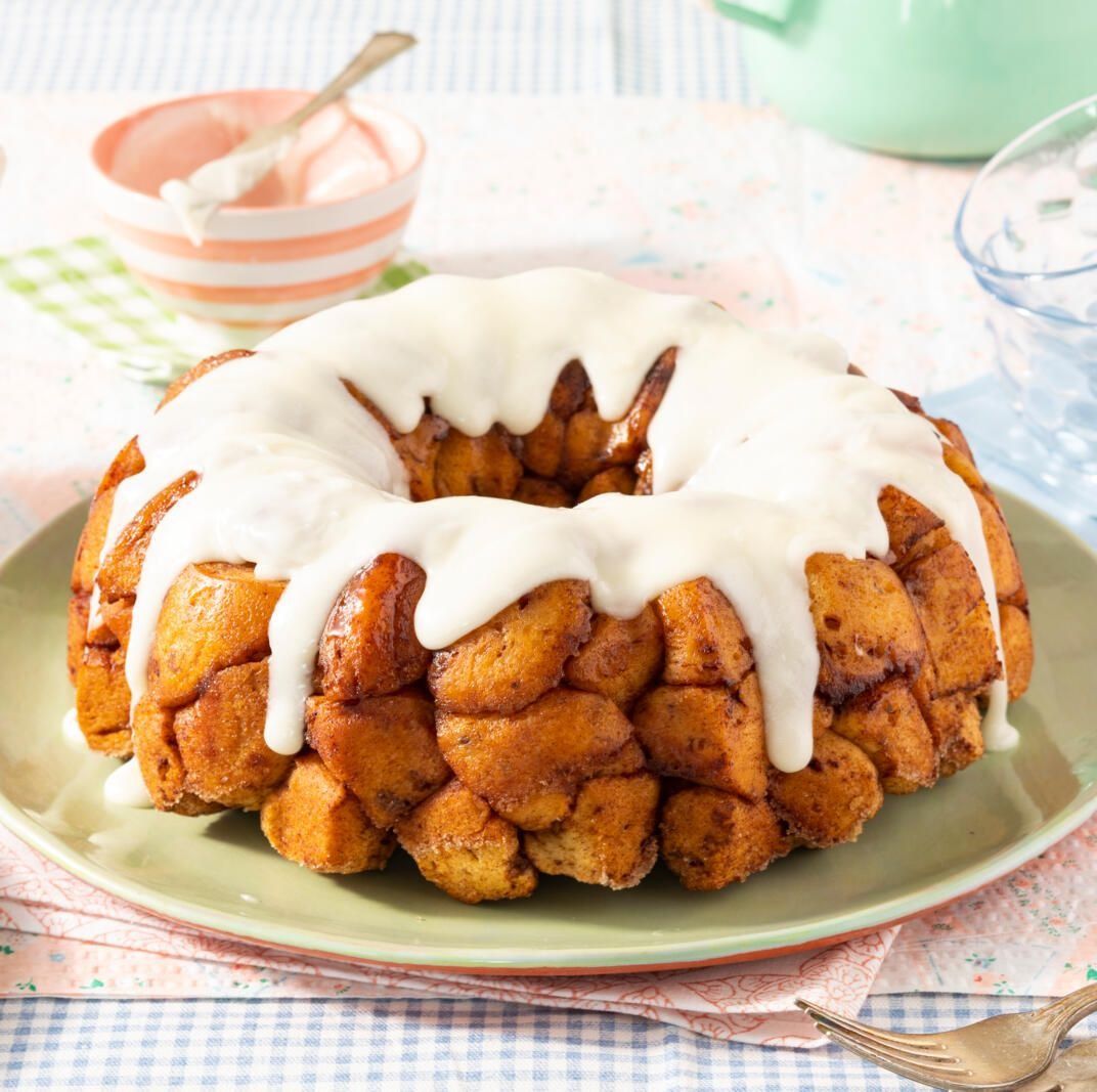 Plunket Cake or Monkey Bread Recipe 