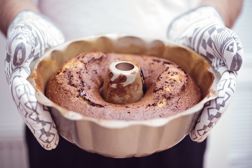 The Soup Can Hack That Instantly Turns Any Cake Pan Into A Bundt Pan