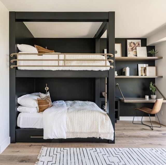 25 Space-Saving Bunk Bed Ideas - Stylish Bunk Beds for Adults and Kids