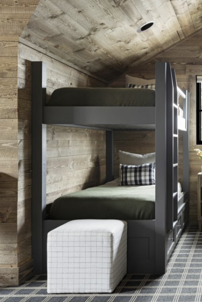 bunk bed ideas a rustic feel