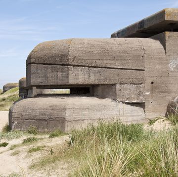 bunker uit de tweede wereldoorlog