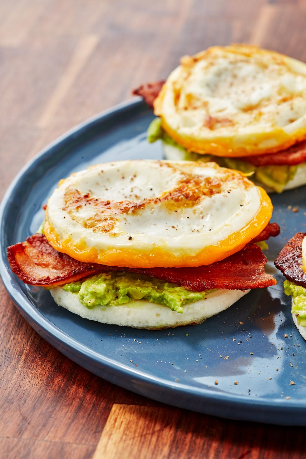 bunless bacon, egg  cheese