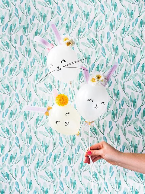 bunny balloons bunny crafts