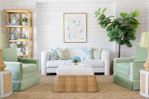 Living room, Room, Furniture, Green, Interior design, Turquoise, Property, Couch, Wall, Aqua, 