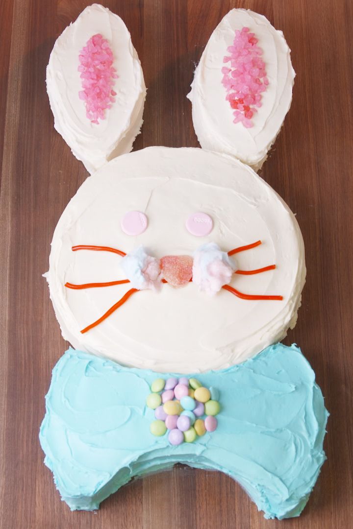 Cute bunny rabbit theme cake | Easter birthday cake, Easter cake designs,  Easter themed cakes
