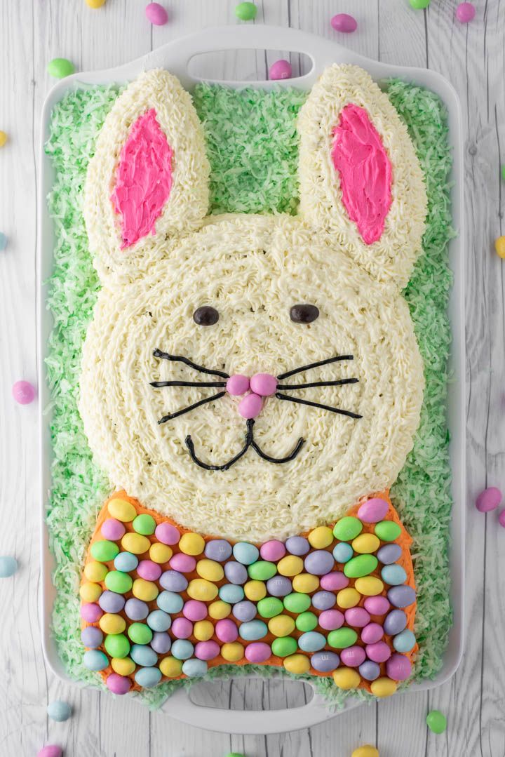 Sweet Little Rainbow Flora Rabbit Bunny Cake