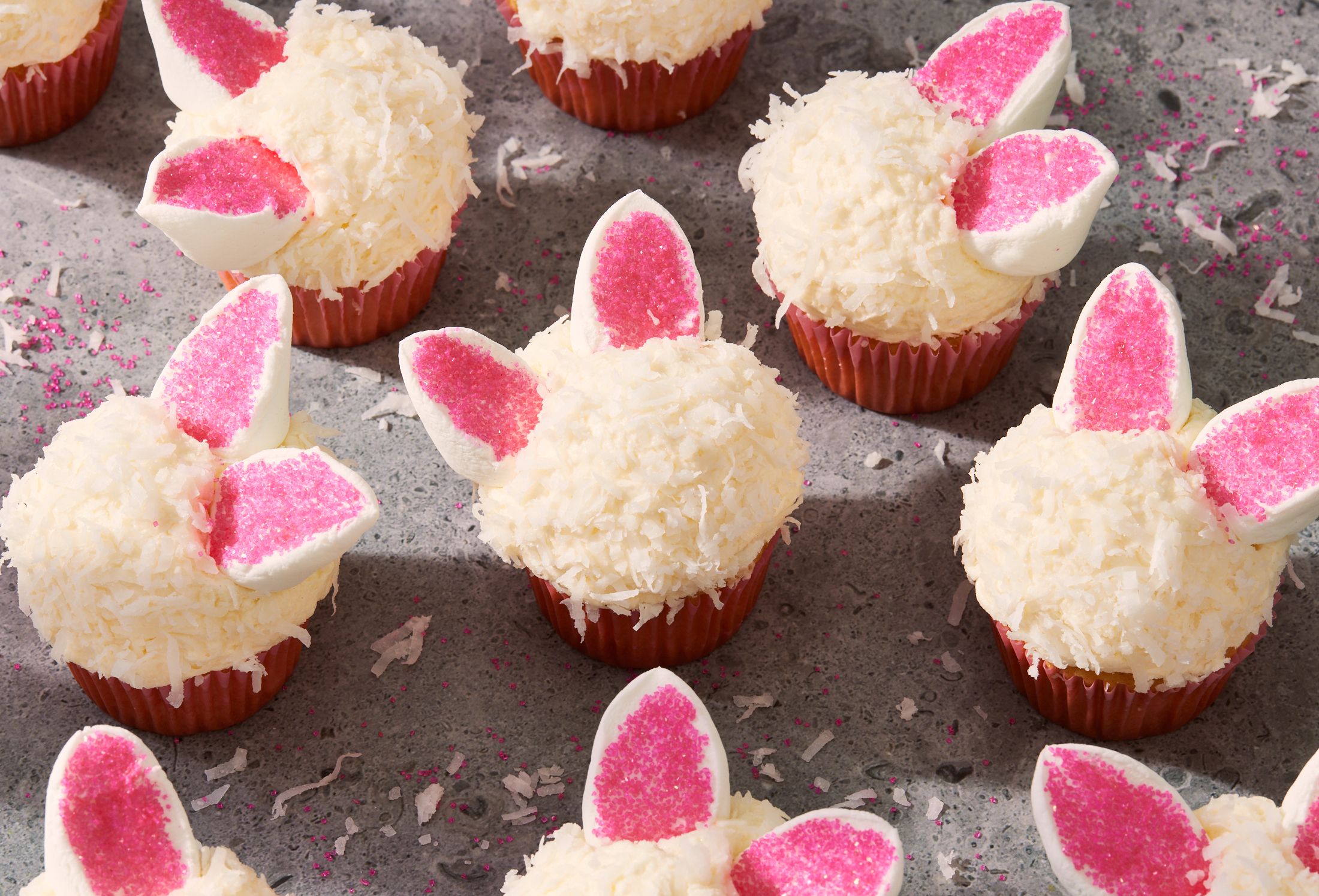 easy bunny cupcakes