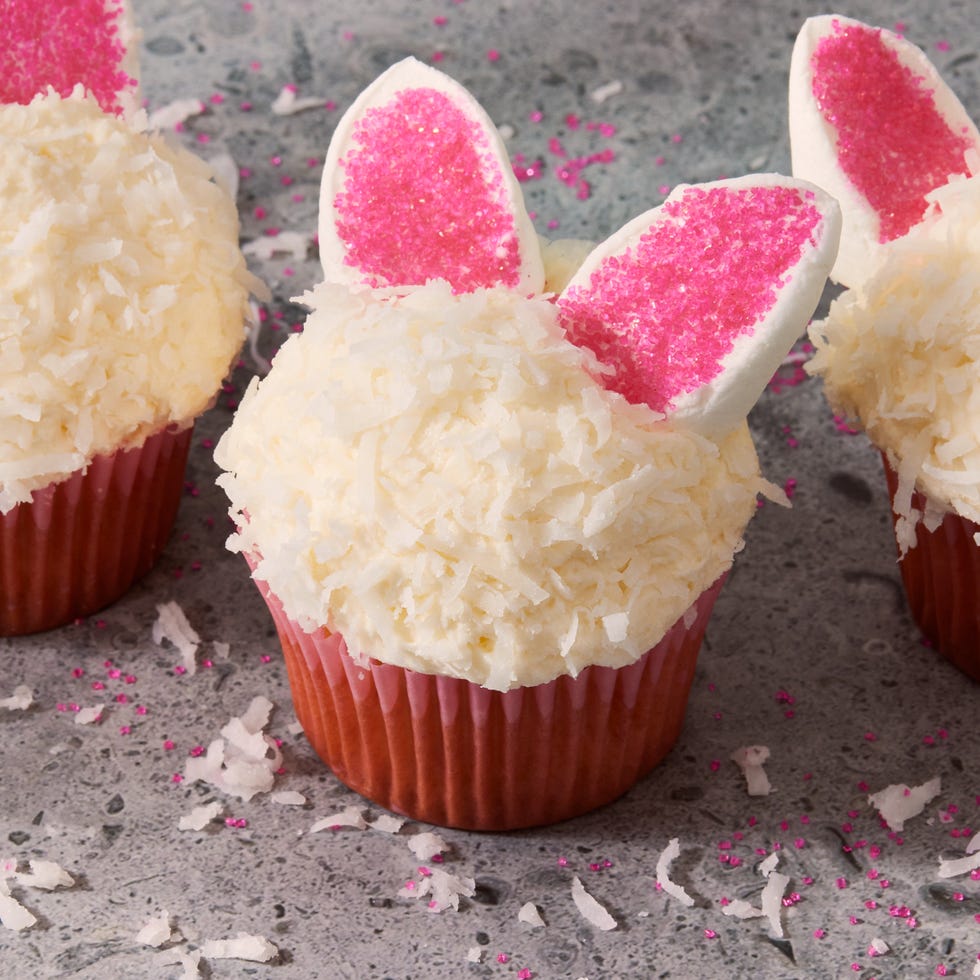 bunny cupcakes