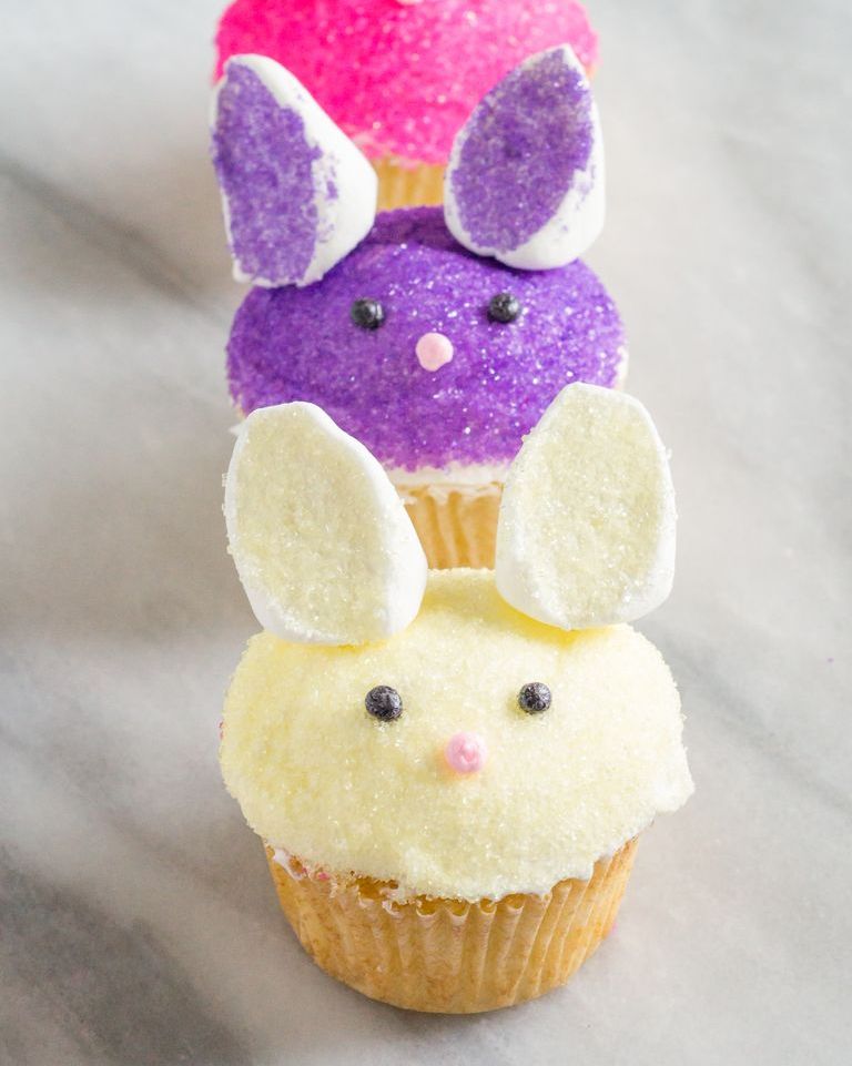 bunny cupcakes easter desserts
