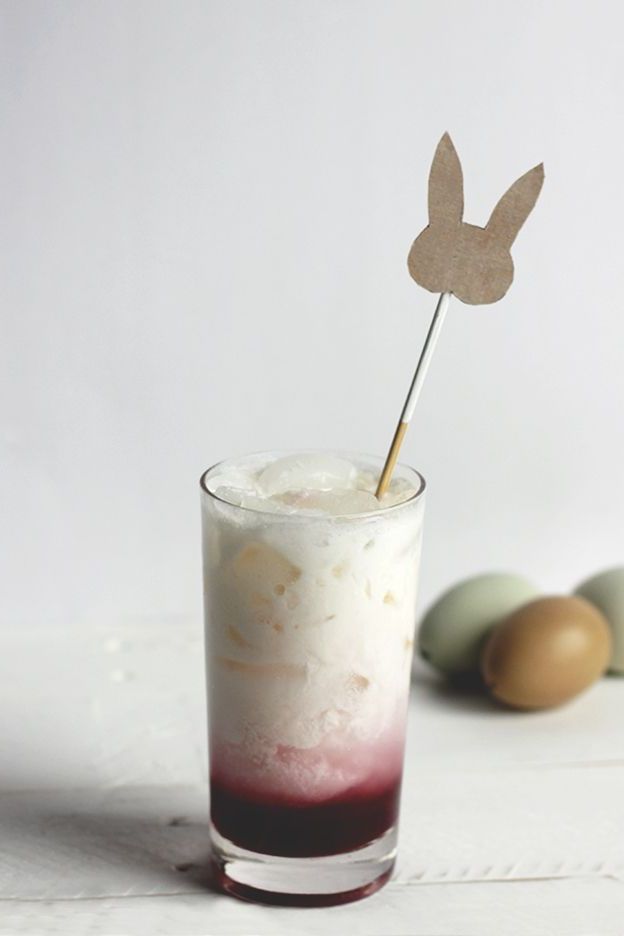 bunny drink stirrer bunny craft