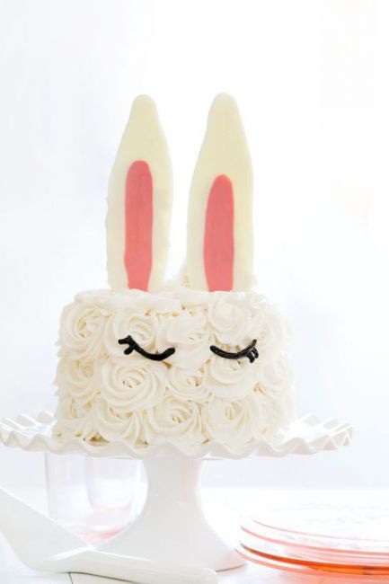 Easter Bunny Cake Decoration Cake Topper Party Dessert Rabbit Animal  Ornaments Decor Birthday Party Baby Shower Baking Supplies