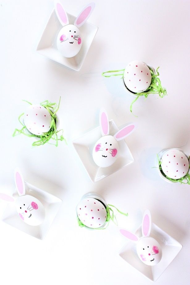 bunny easter eggs bunny crafts