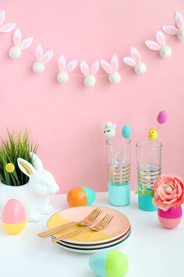 bunny garland bunny craft