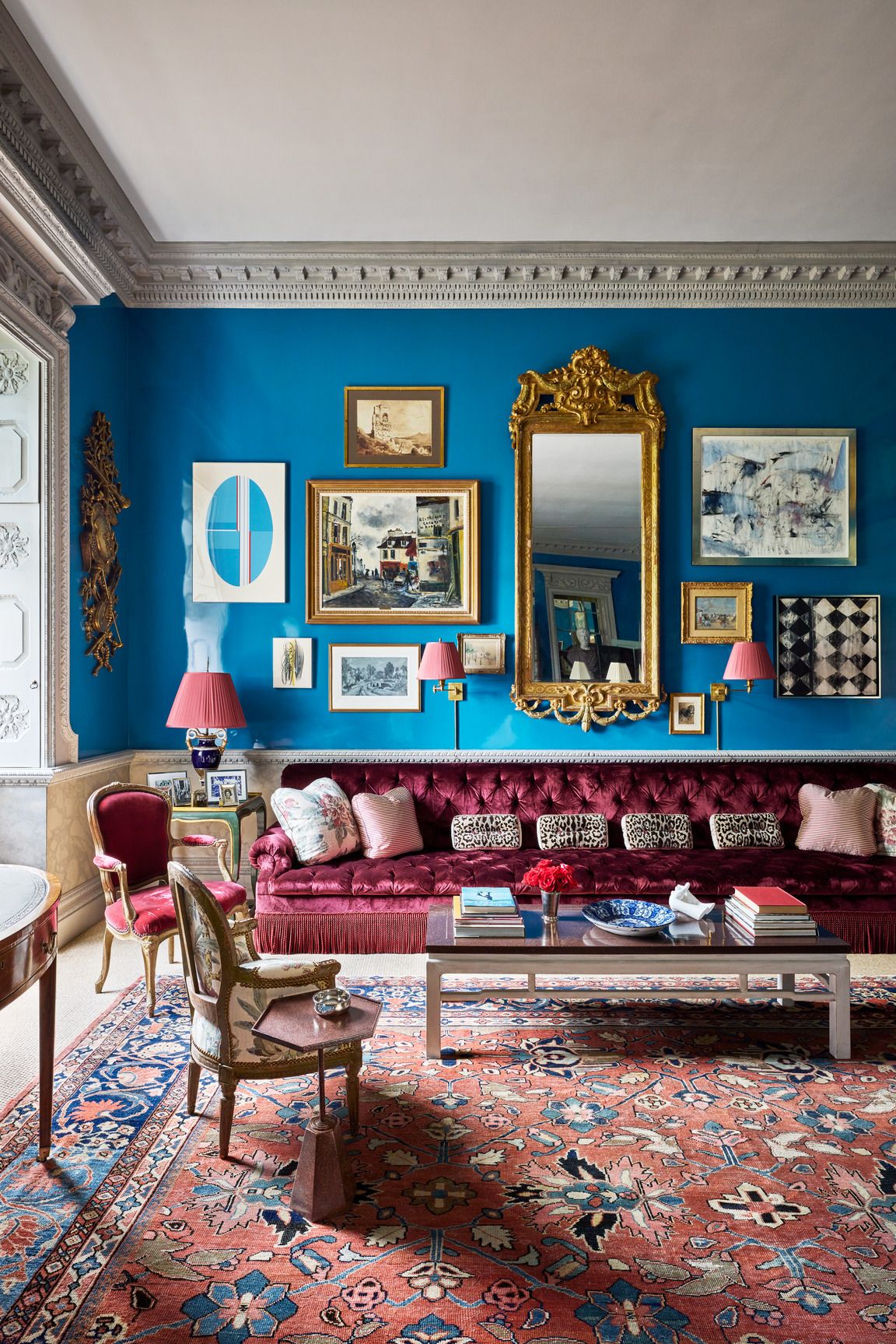 Top 9 Intense Blue Paints by Benjamin Moore - Interiors By Color