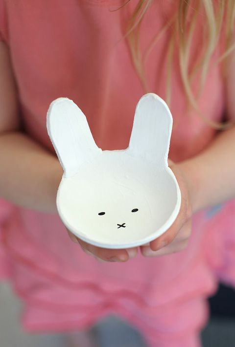 bunny trinket dish bunny crafts