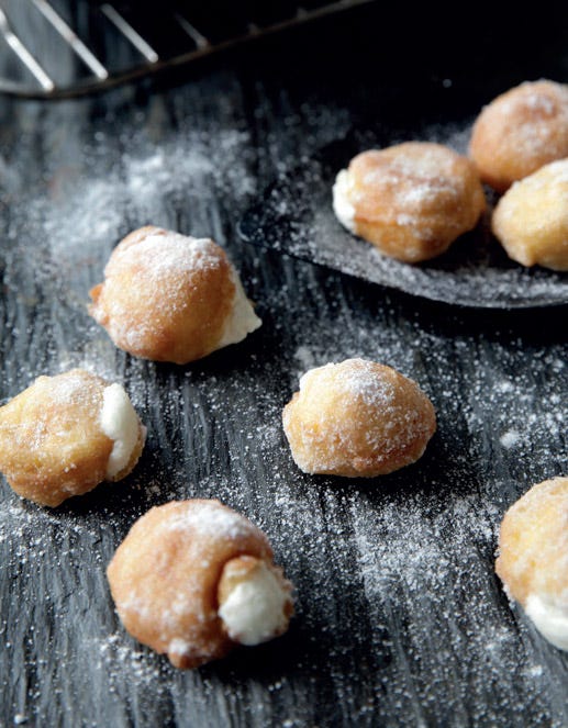 buñuelos rellenos