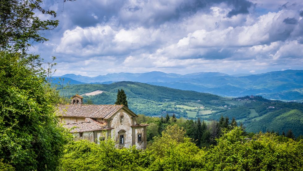 buonsollazzo, trekking via degli dei emilia romagna, tuscany, italy