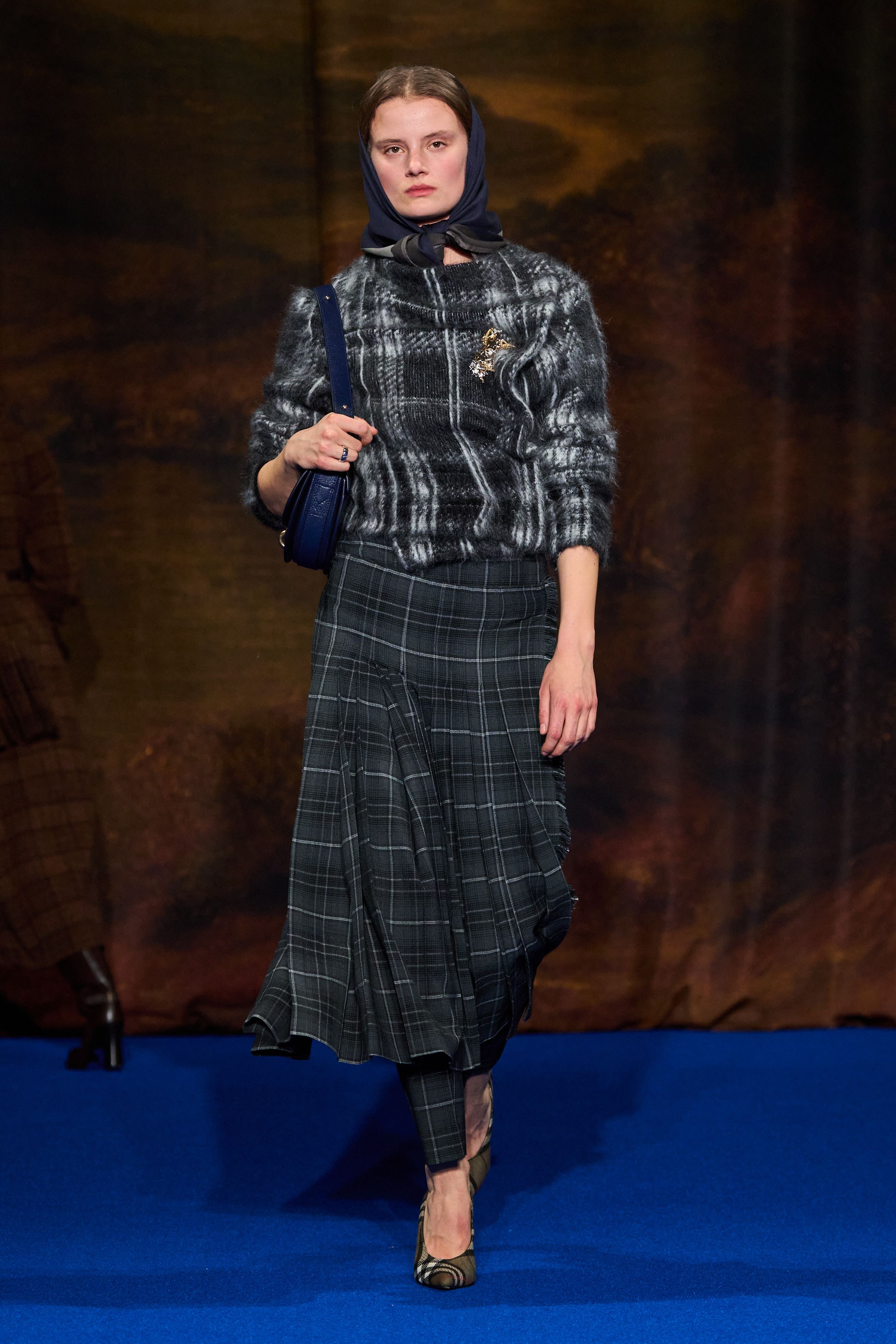 【BURBERRY】バーバリー 2025-2026aw ジーンズ ブルー BURBERRY BLUE LABEL バーバリーブルーレーベル FQF54-551 裏地