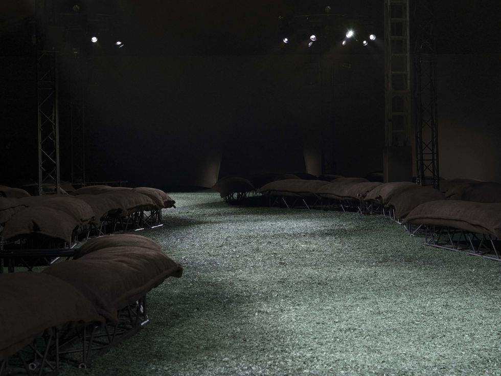 burberry show space