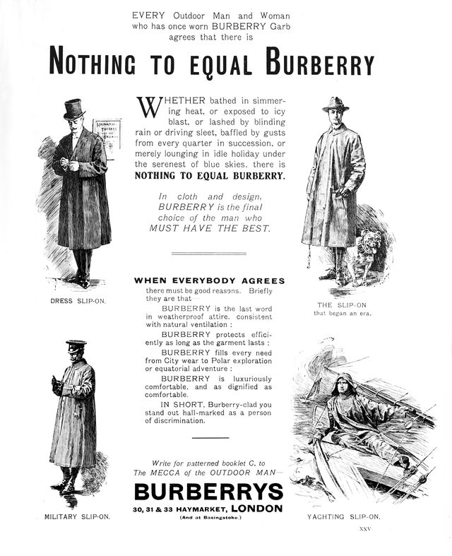 The Very British History of Burberry