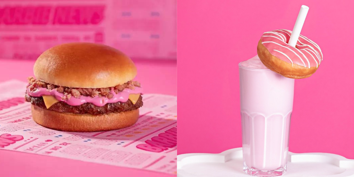 Patent Næsten besøg Why Are People Losing It Over Burger King's Pink Barbie Burger?