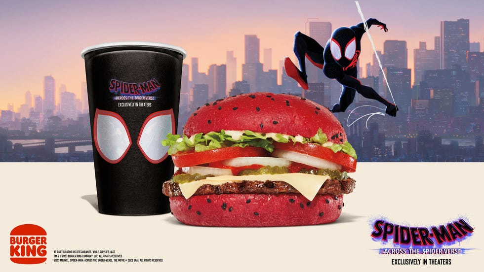 Spider-Man: Across the Spider-Verse Burger King
