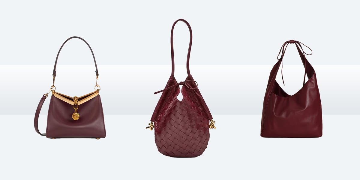 16 Burgundy Bags to You Can Wear With Everything You Own