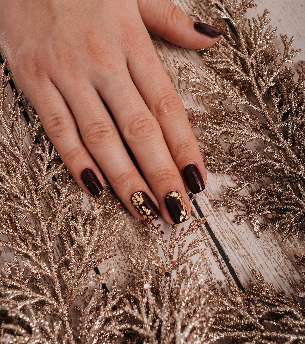 The Best Of Black And Gold Nail Designs  Booksycom