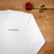This is an image bridgerton i burn for you phenomenal sweatshirt