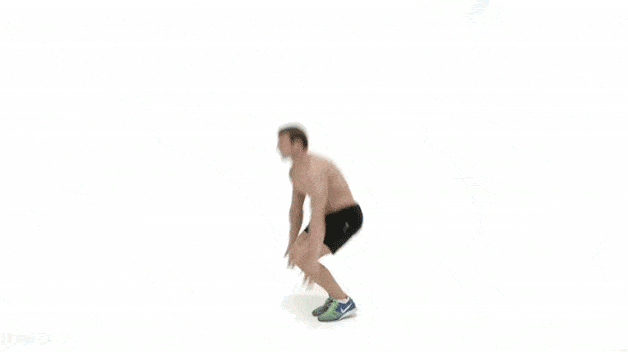 ejercicio de burpees