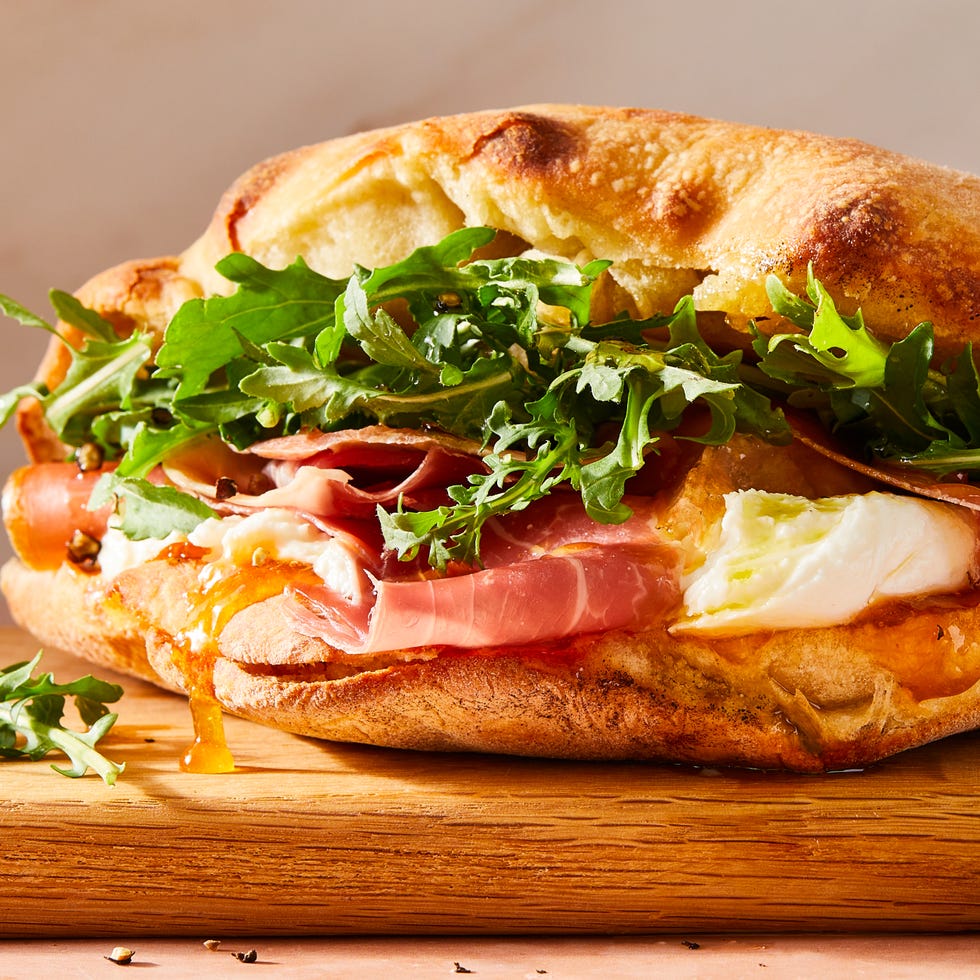 Burrata Pizza Sandwich