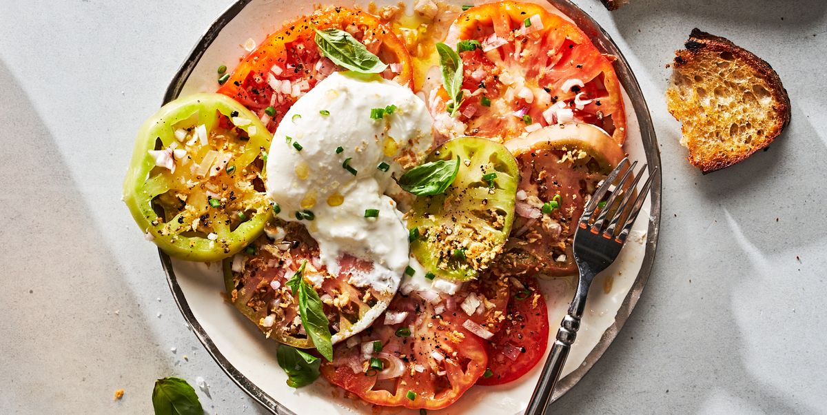 Burrata And Tomato Salad Will Be The Star Of Your Summer