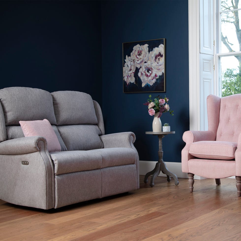 Living room, Furniture, Couch, Room, Laminate flooring, Sofa bed, Loveseat, Recliner, Floor, Chair, 