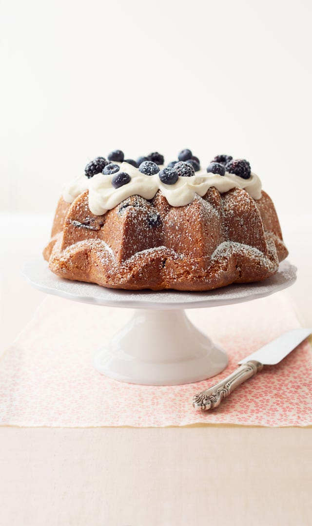 bursting with berries lemon curd cake