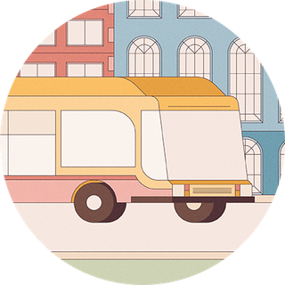 Mode of transport, Motor vehicle, Transport, Vehicle, Clip art, Illustration, Car, Bus, Public transport, Truck driver, 
