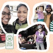 families who have gone car-less collaged on top of a city map families who have gone car less collaged on top of a city map