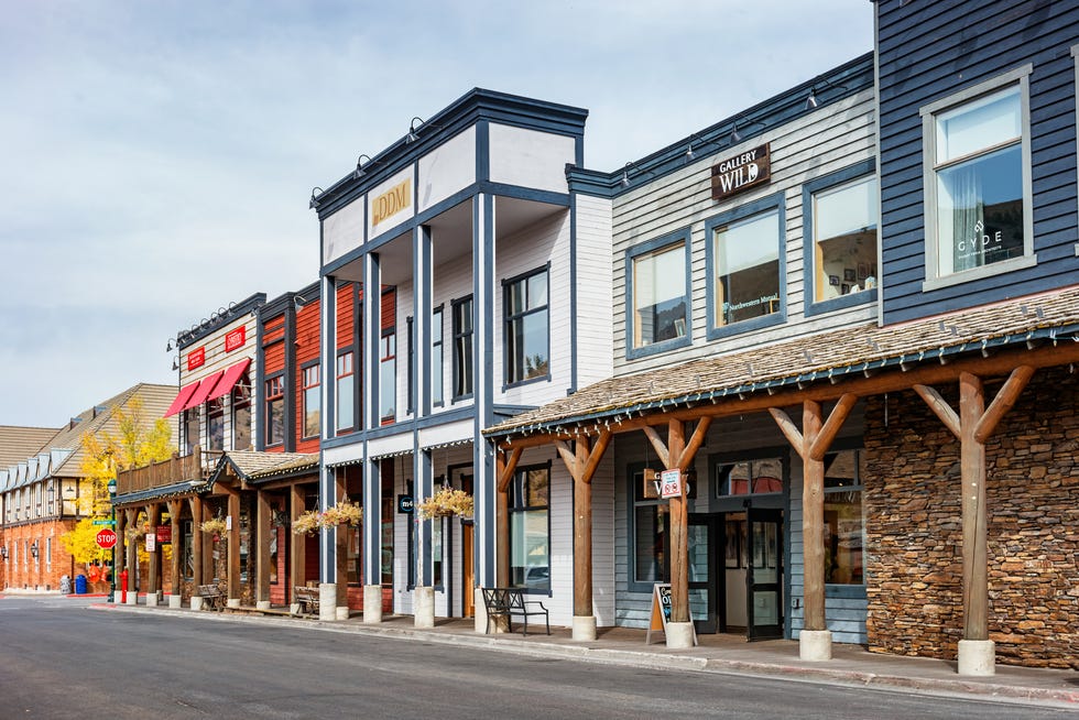 Businesses in downtown Jackson Wyoming USA businesses in downtown jackson wyoming usa