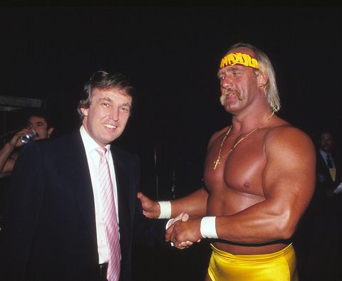 Donald Trump And Hulk Hogan In Atlantic City