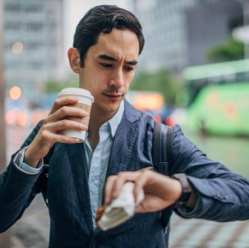 businessman in the city