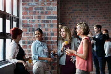 Women networking