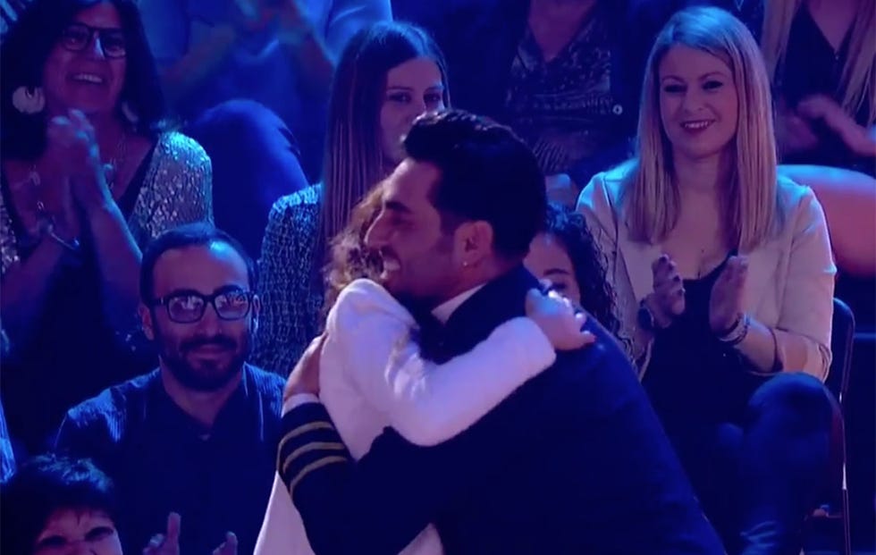 David Bustamante y Yana Olina en 'Bailando con las estrellas'