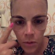 Busy Philipps tries eye mask on instagram stories