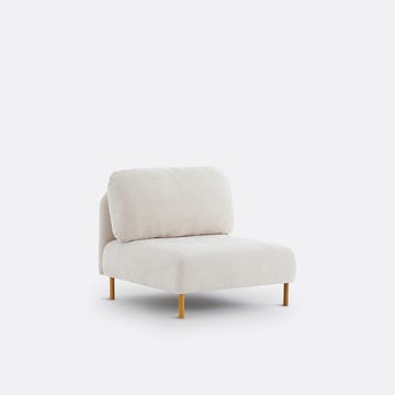 butaca modulable con textura, agatha