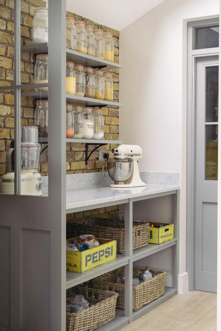 shelf, shelving, furniture, room, yellow, pantry, wall, cabinetry, interior design, building,