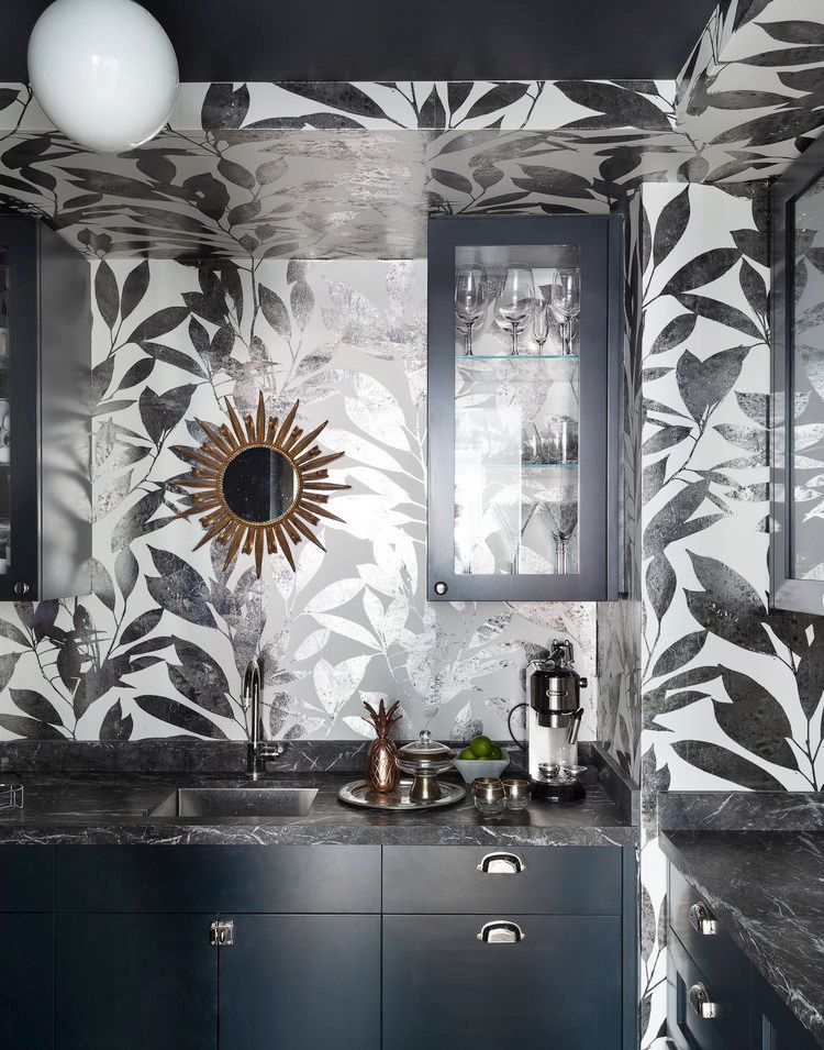 The Forest Modern: Our Chic Black Butler's Pantry - The House of Silver  Lining