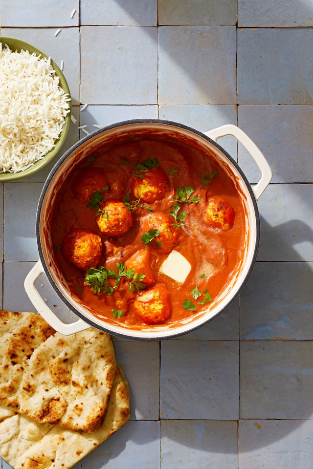 butter chicken meatballs