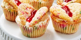 confetti butterfly cupcakes
